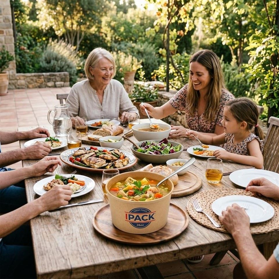 26oz Best Disposable Bowls For Hot Soup high quality