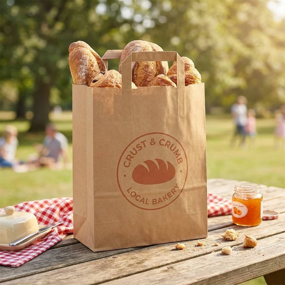 Flat Paper Handle Bag high quality